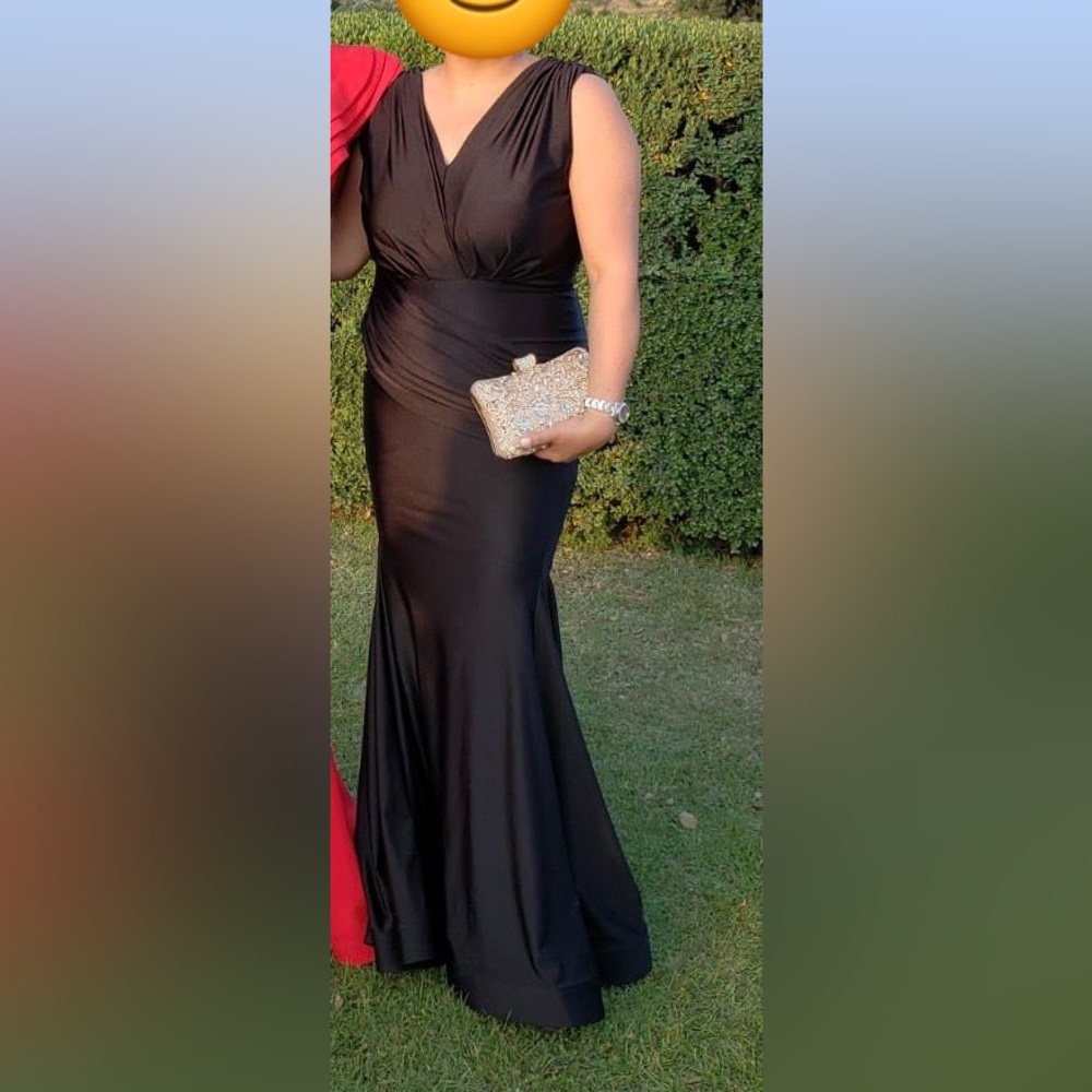 Mermaid Style Black Dress
